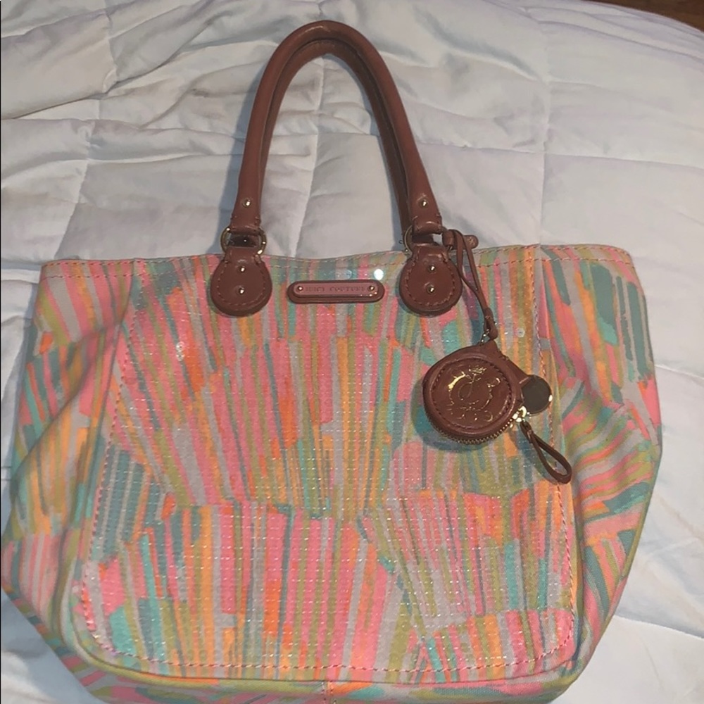 Juicy Couture sequined tote